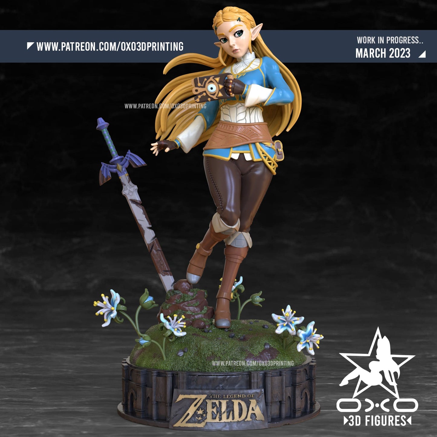 Zelda - OXO3D - Dark Forge Arts