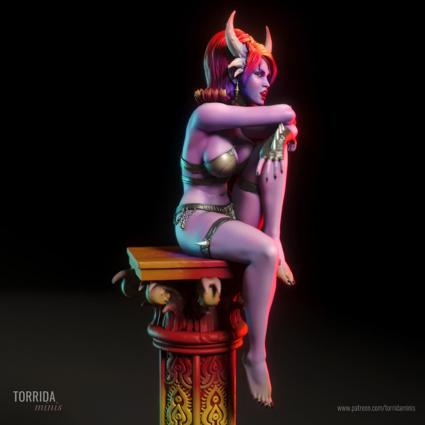 Zissa - Torrida Minis - Dark Forge Arts
