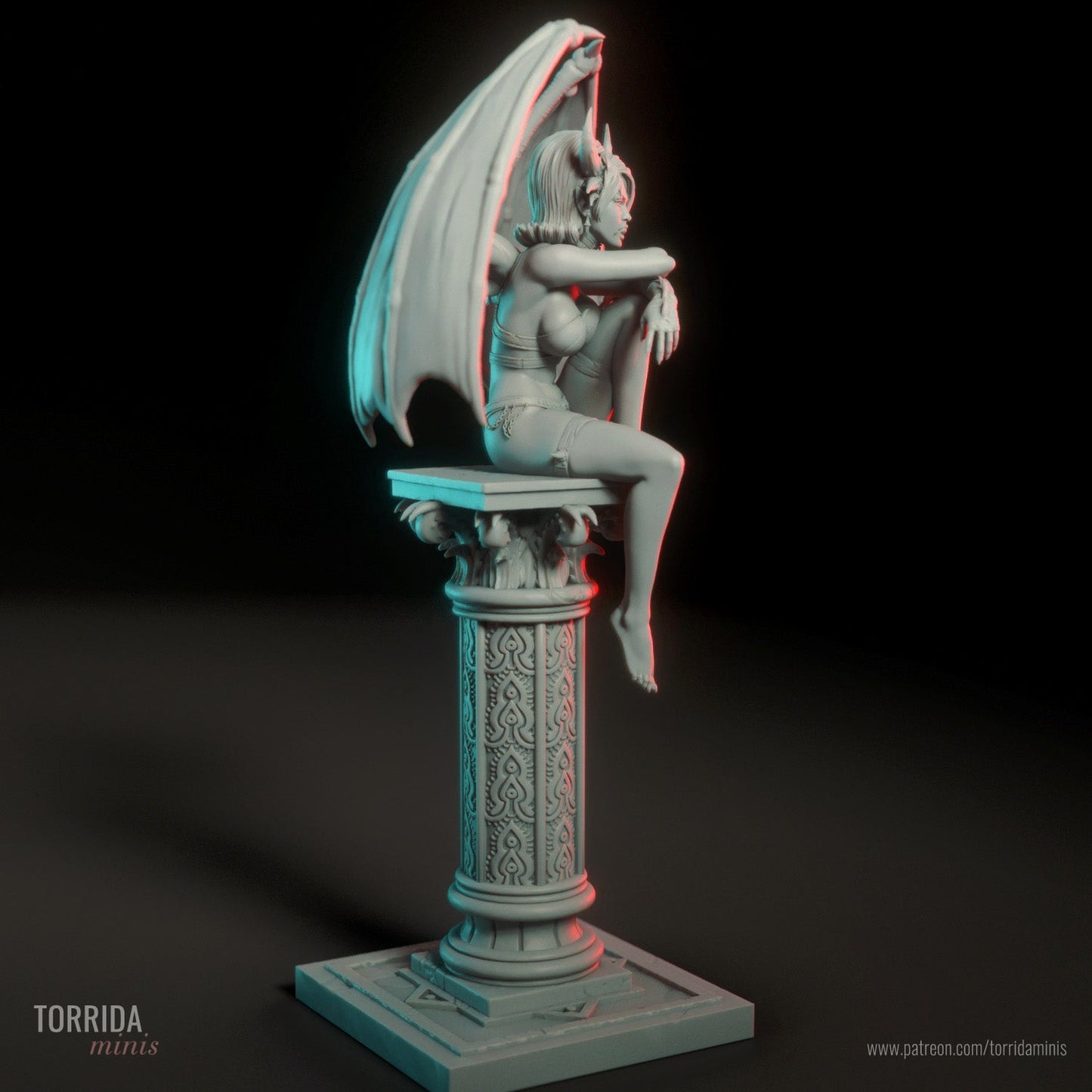 Zissa - Torrida Minis - Dark Forge Arts