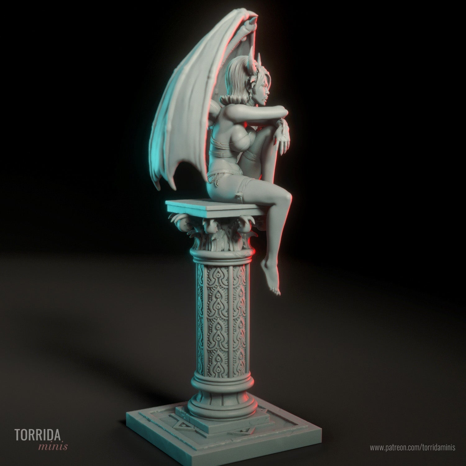 Zissa - Torrida Minis - Dark Forge Arts