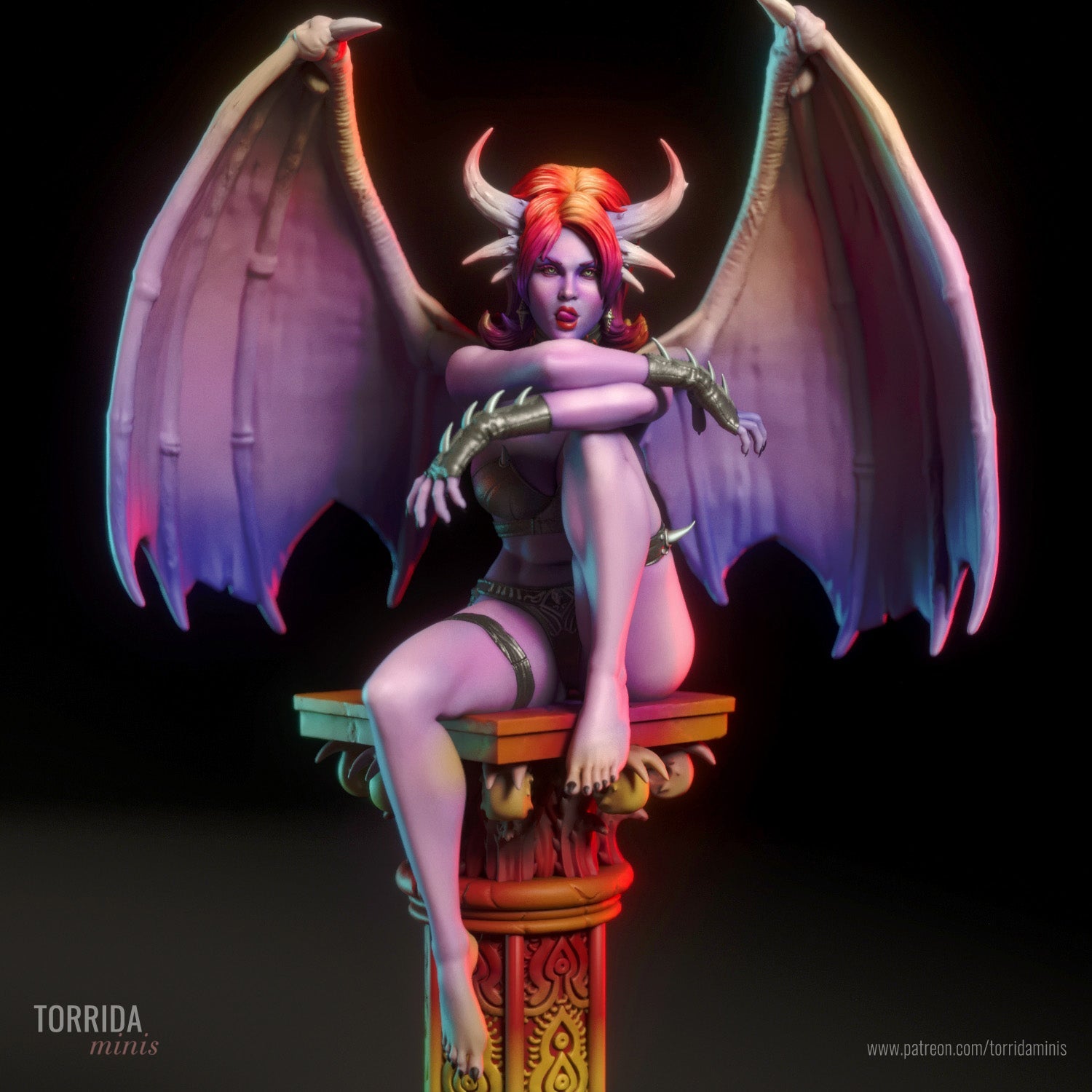 Zissa - Torrida Minis - Dark Forge Arts