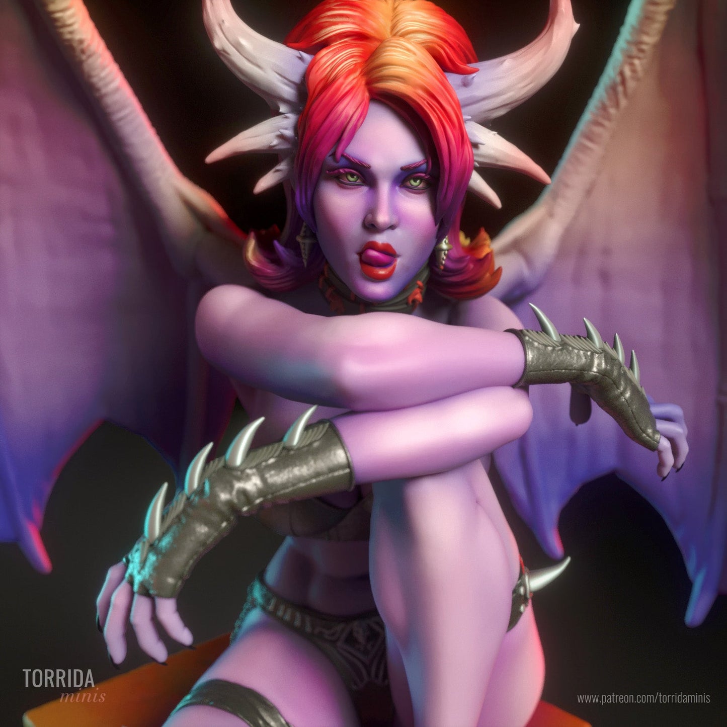 Zissa - Torrida Minis - Dark Forge Arts