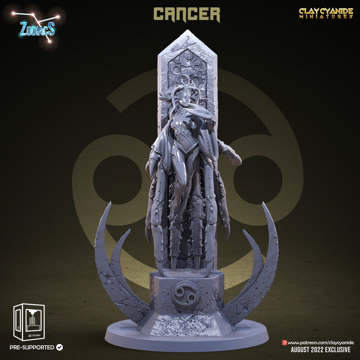 Zodiacs - ClayCyanide - Dark Forge Arts