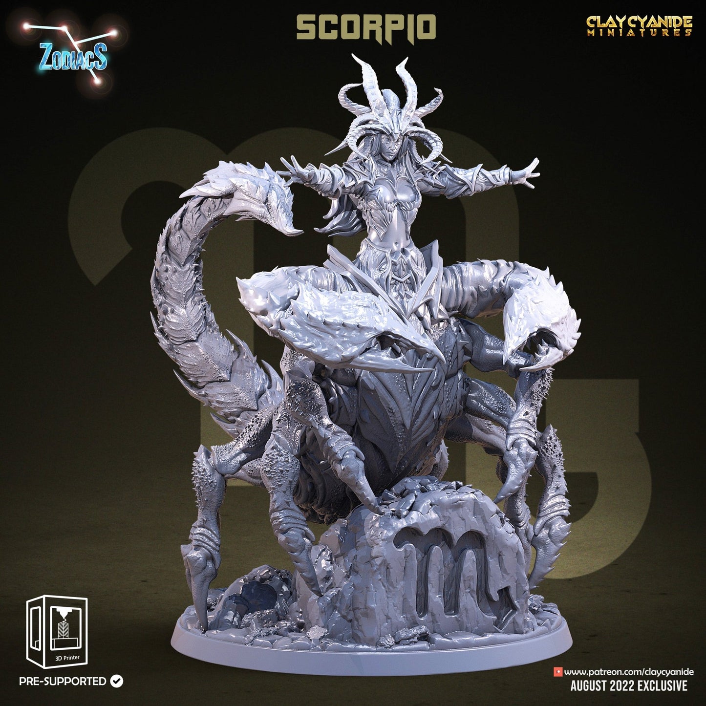 Zodiacs - ClayCyanide - Dark Forge Arts