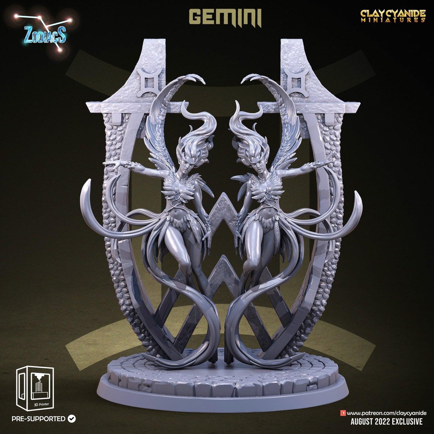Zodiacs - ClayCyanide - Dark Forge Arts