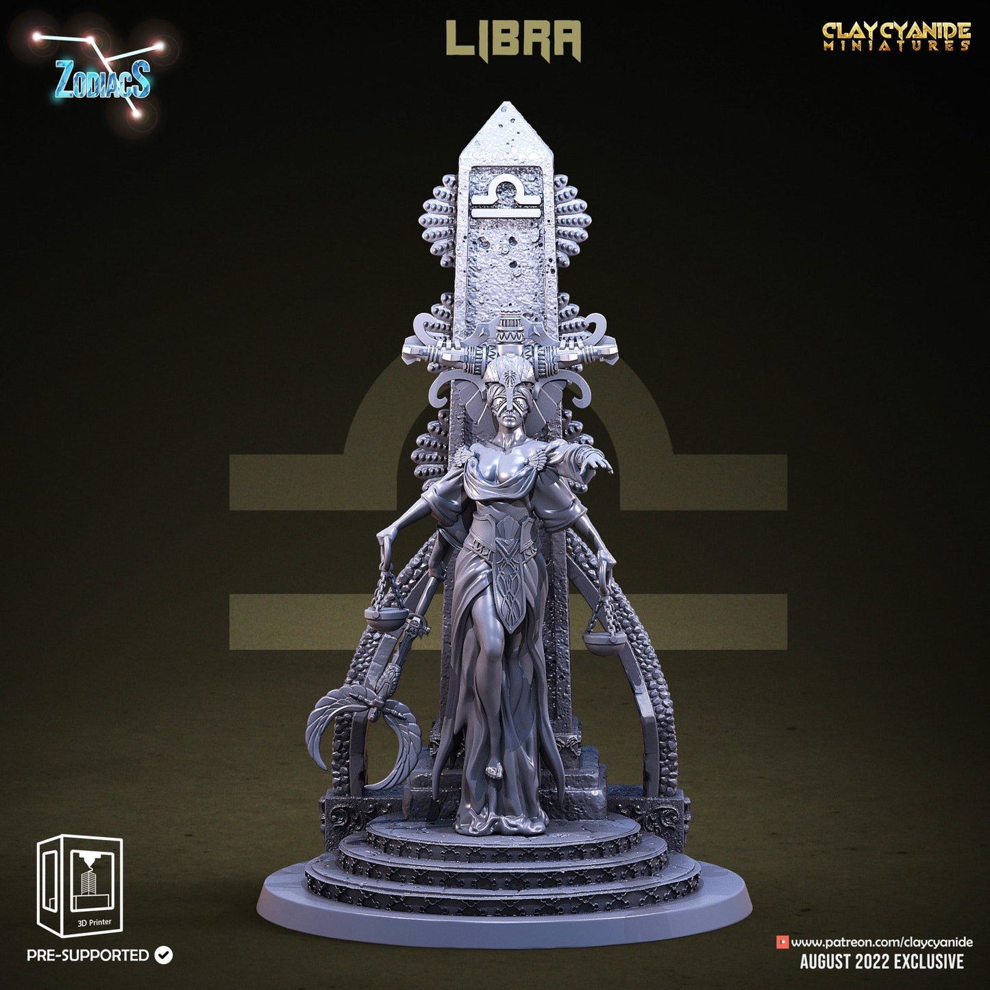 Zodiacs - ClayCyanide - Dark Forge Arts
