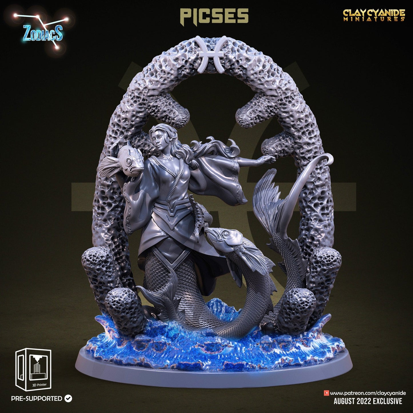 Zodiacs - ClayCyanide - Dark Forge Arts
