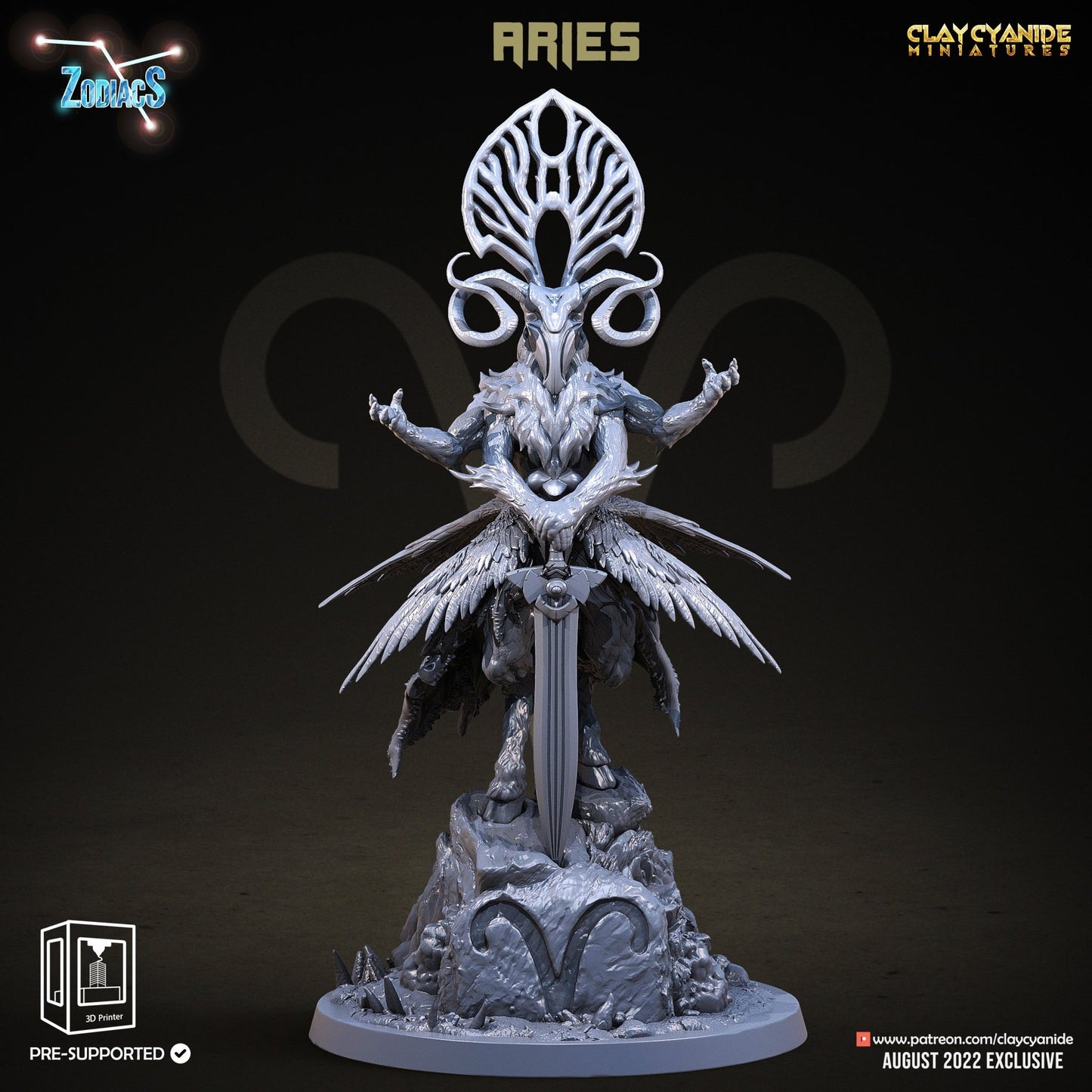 Zodiacs - ClayCyanide - Dark Forge Arts