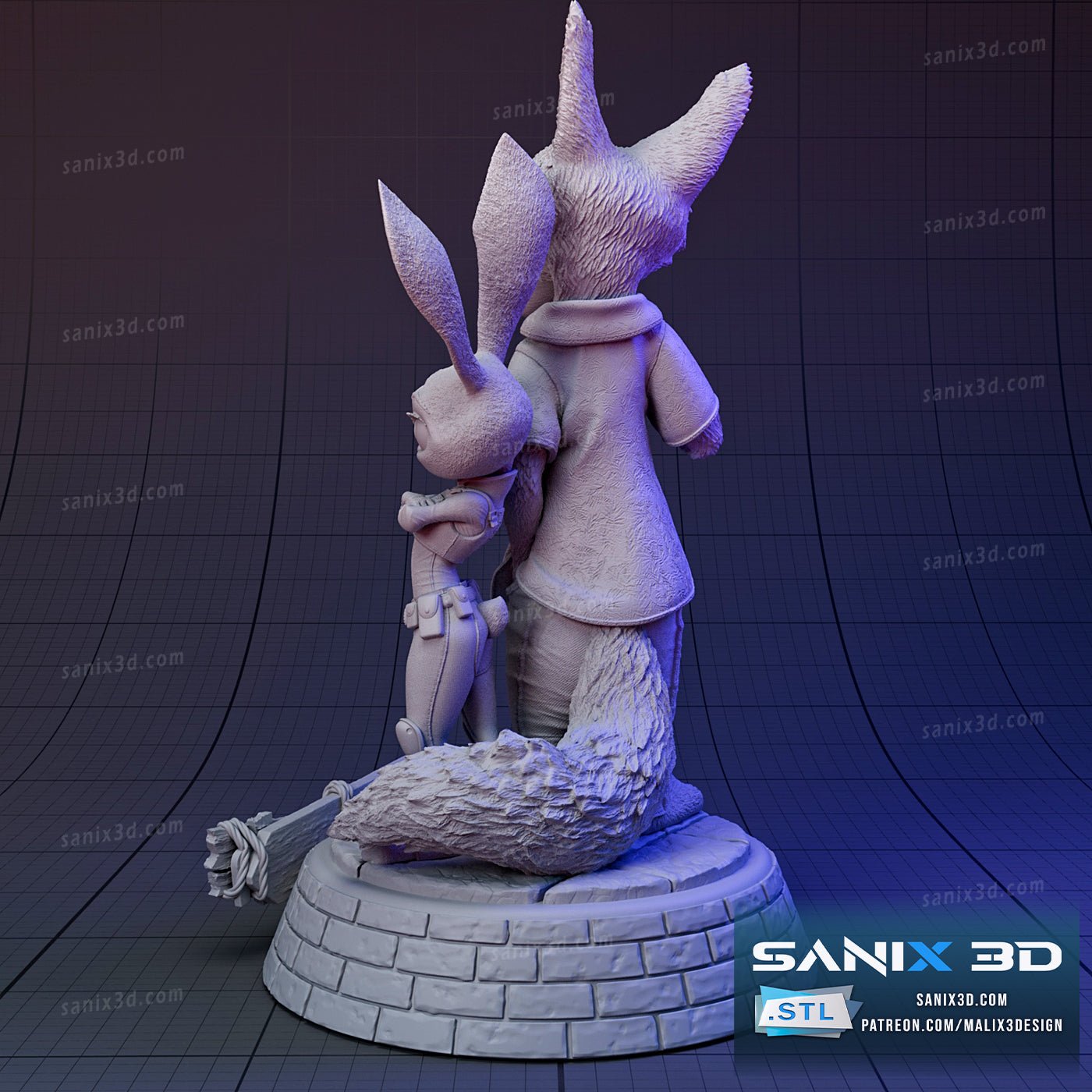 Zootopia - Sanix3D - Dark Forge Arts