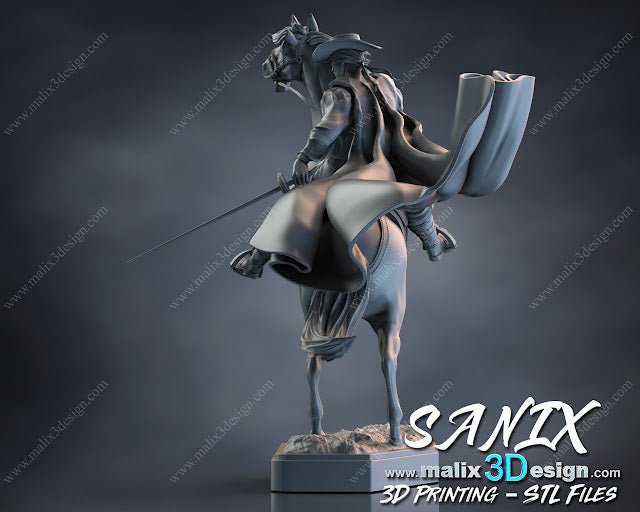 Zorro - Sanix3D - Dark Forge Arts