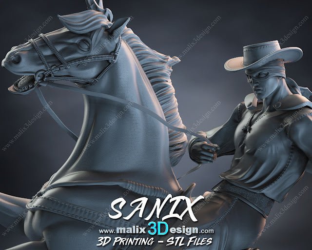 Zorro - Sanix3D - Dark Forge Arts