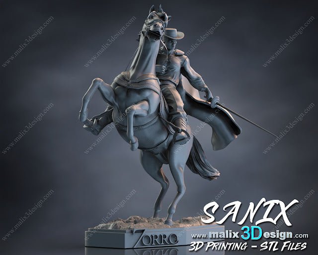 Zorro - Sanix3D - Dark Forge Arts