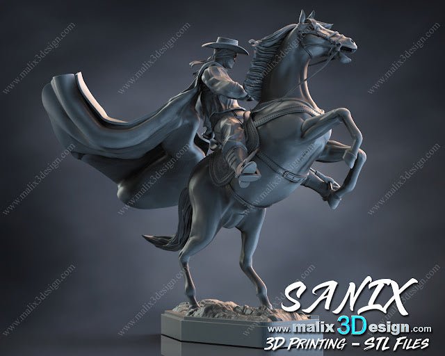 Zorro - Sanix3D - Dark Forge Arts