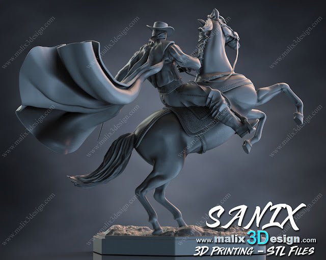 Zorro - Sanix3D - Dark Forge Arts