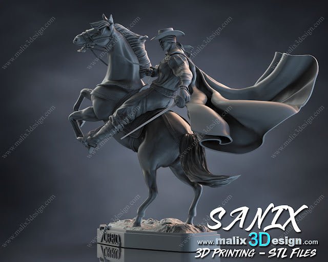 Zorro - Sanix3D - Dark Forge Arts