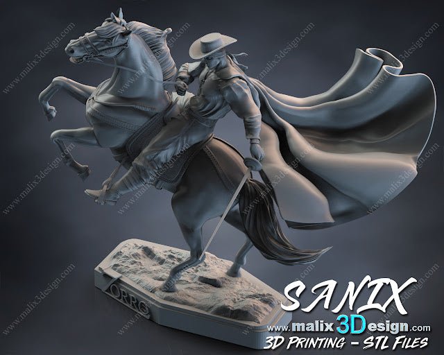 Zorro - Sanix3D - Dark Forge Arts