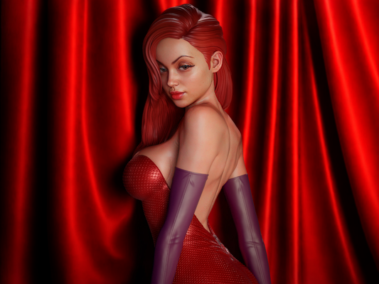 Jessica Rabbit - CA 3D Studios