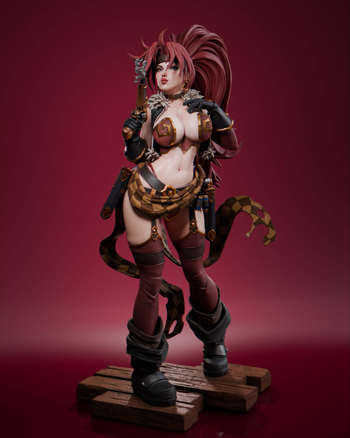 Red Monika - Abe3D