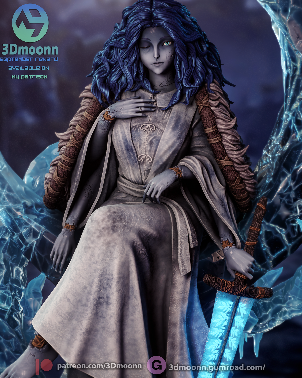 Ranni the Witch - 3DMoonn