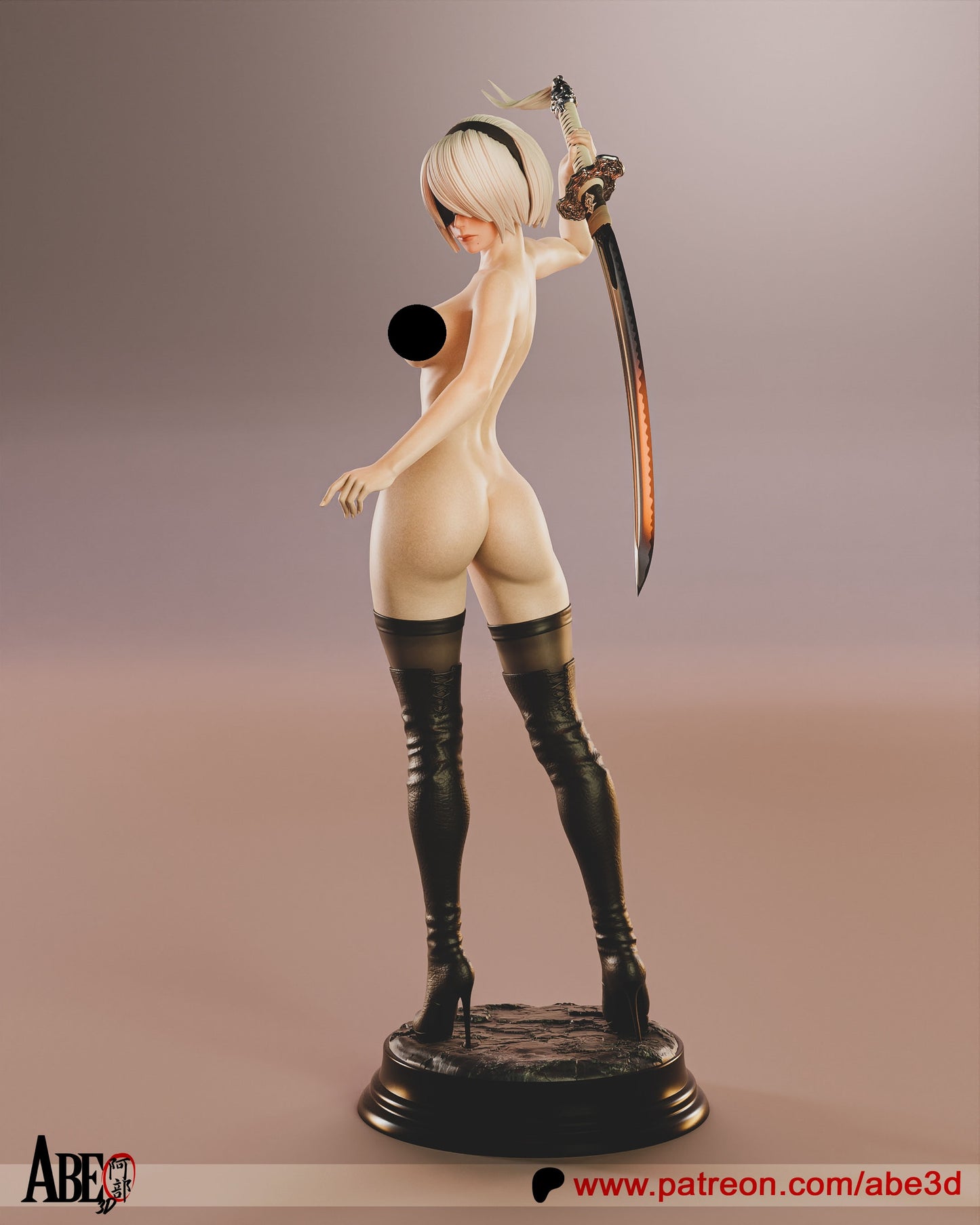 2B Yorha - Abe3D