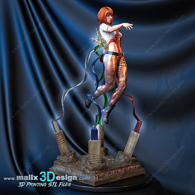 Estatua y miniatura de pin-up