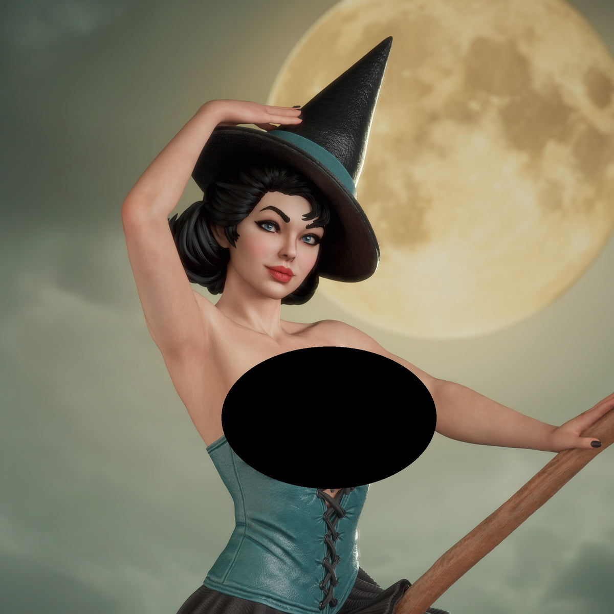 Witch Bombshell - Abe3D
