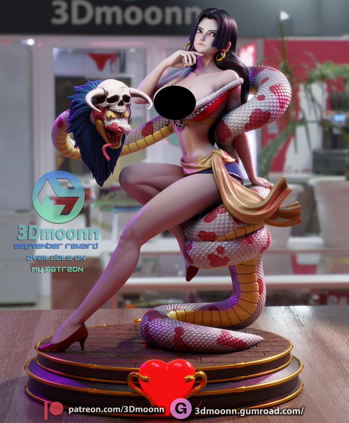 Boa Hancock - 3DMoonn