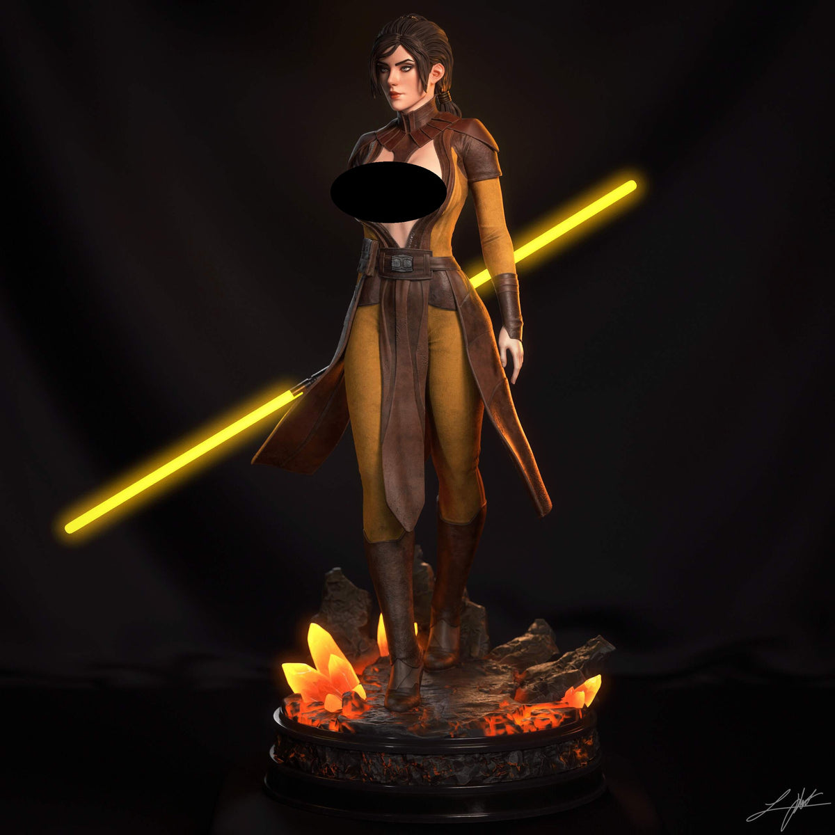 Bastila Shan - Abe3D