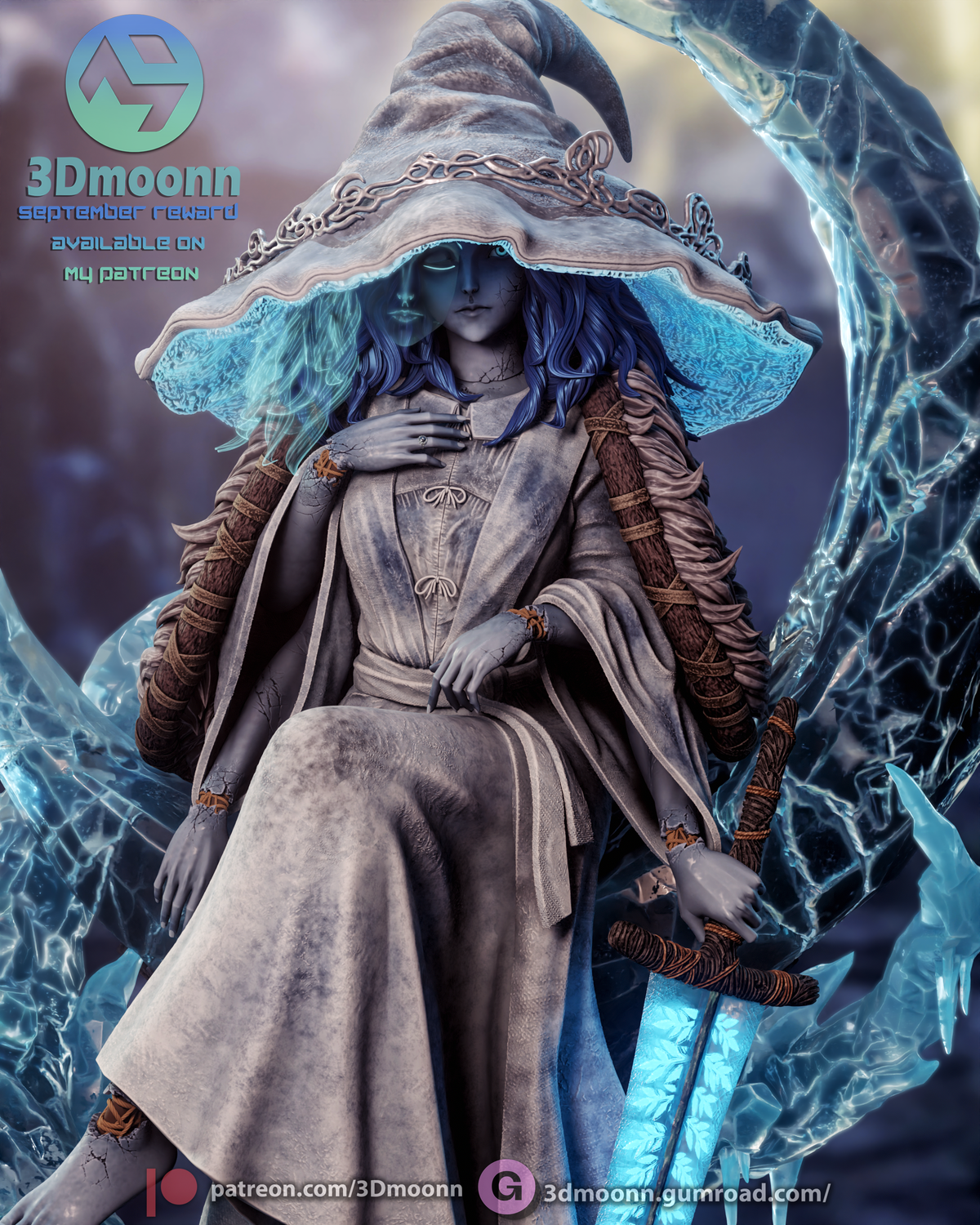 Ranni the Witch - 3DMoonn
