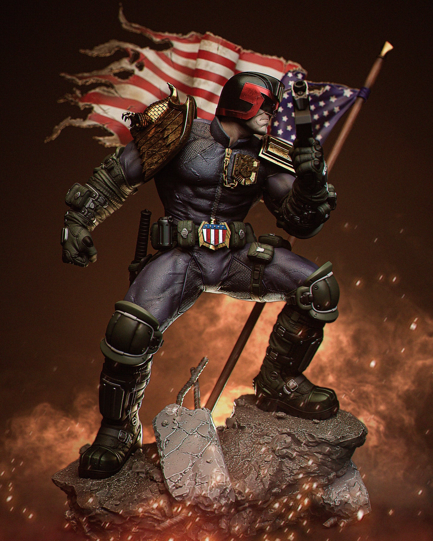 Judge Dredd - CA 3D Studios