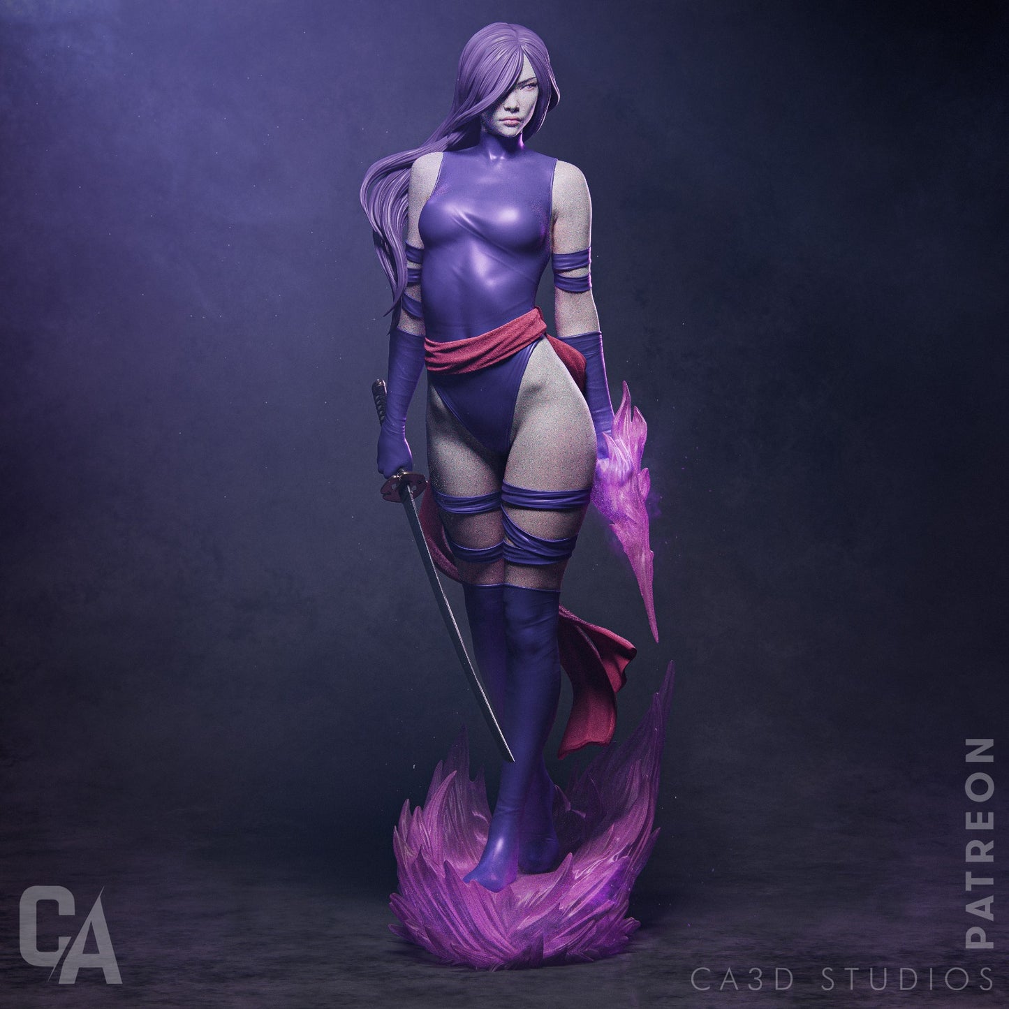 Psylocke - CA 3D Studios
