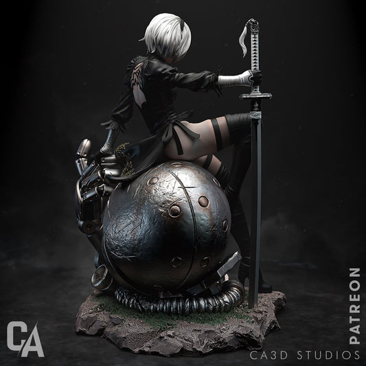 2B Nier Automata v1 - CA 3D Studios - Dark Forge Arts
