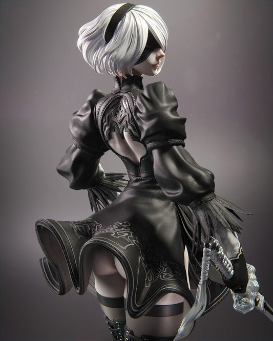 2B Nier Automata v2 - CA 3D Studios - Dark Forge Arts