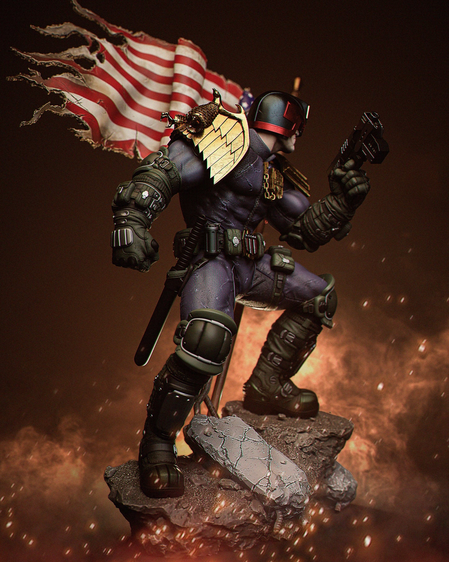 Judge Dredd - CA 3D Studios