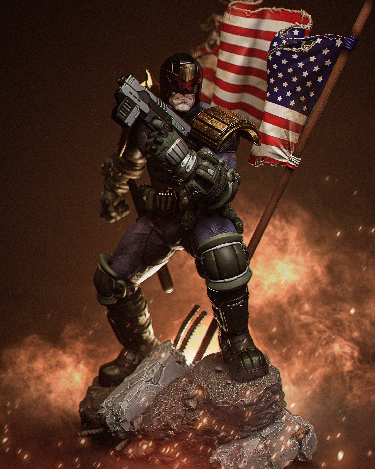 Judge Dredd - CA 3D Studios