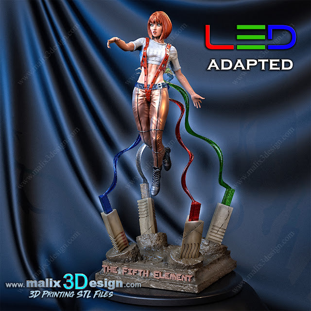 Estatua y miniatura de pin-up