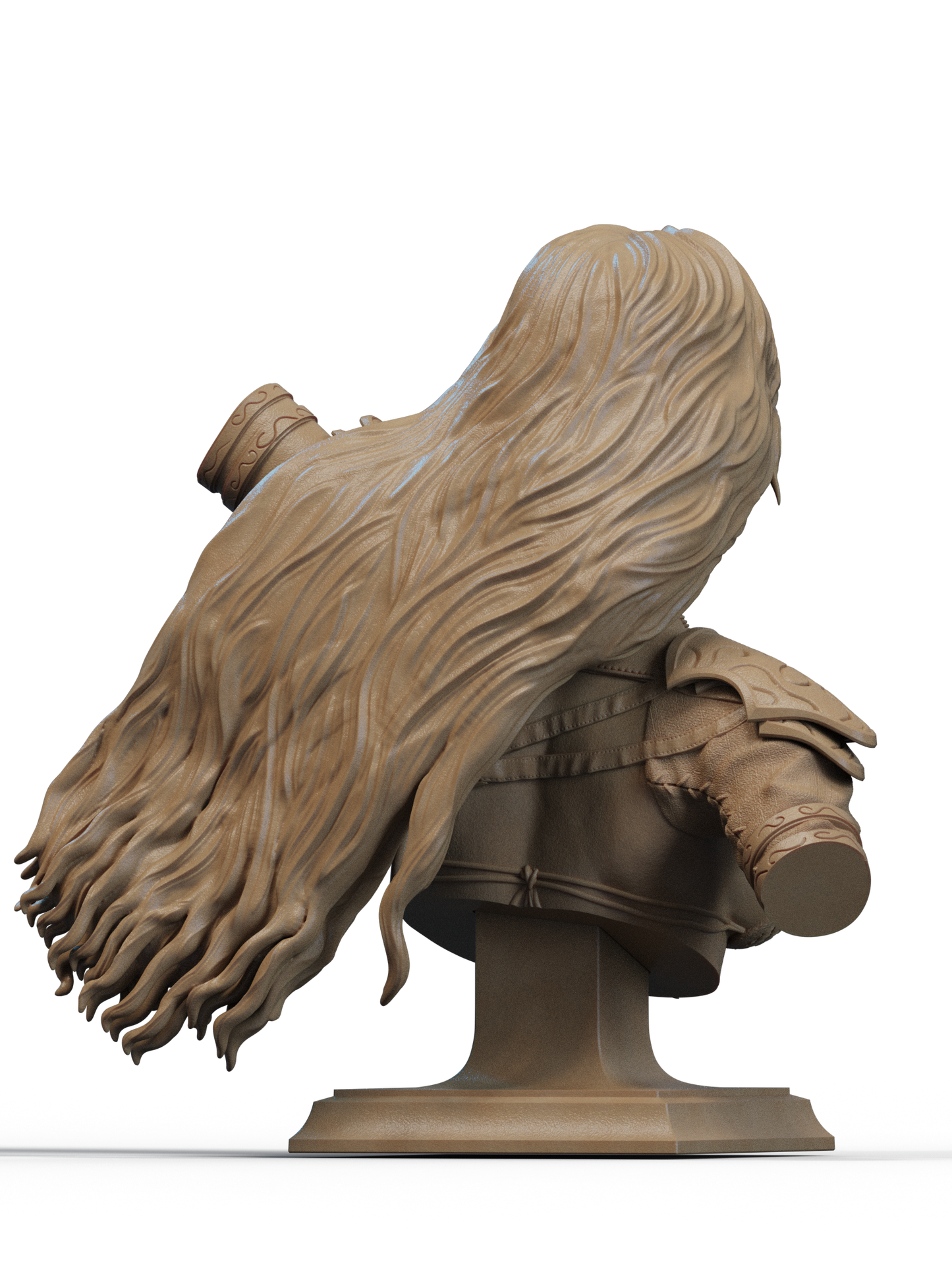 Estatua y miniatura de pin-up