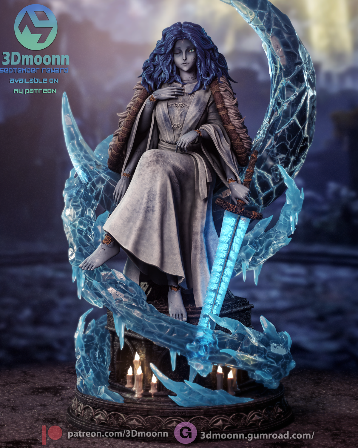 Ranni the Witch - 3DMoonn
