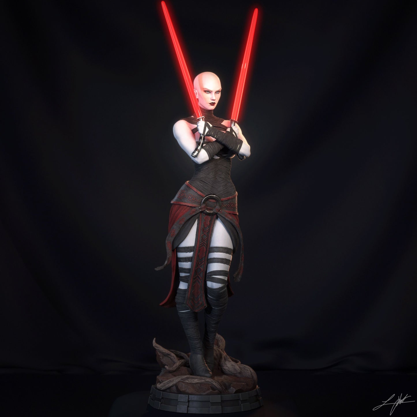 Asajj Ventress - Abe3D
