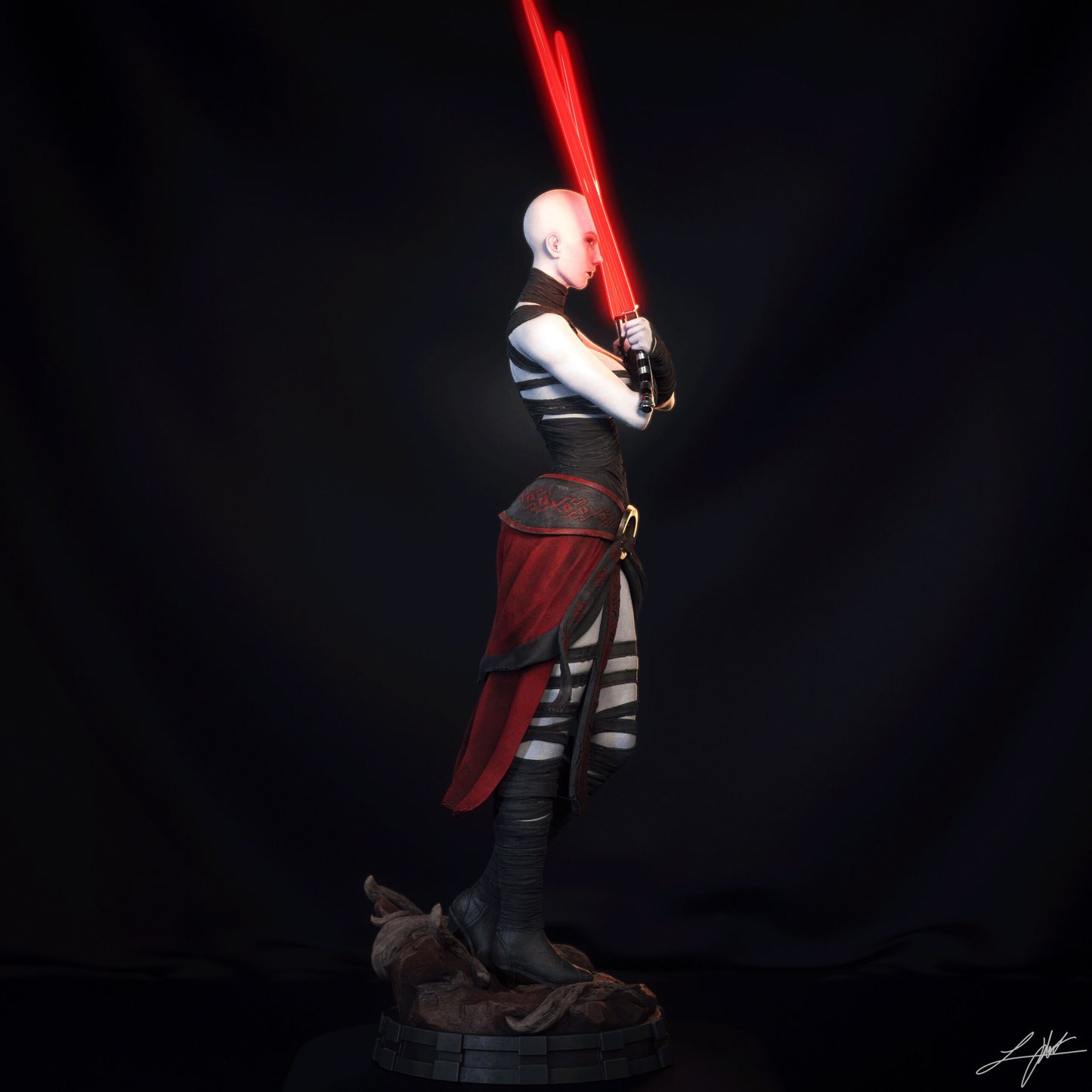 Asajj Ventress - Abe3D