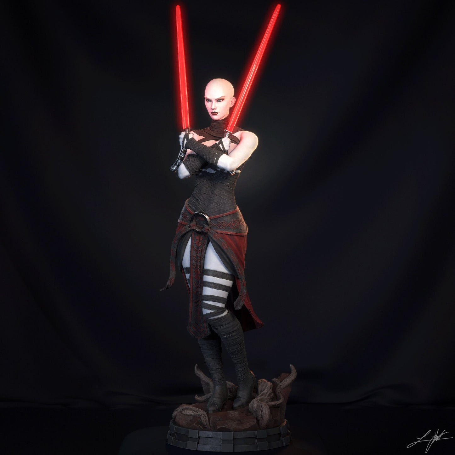 Asajj Ventress - Abe3D