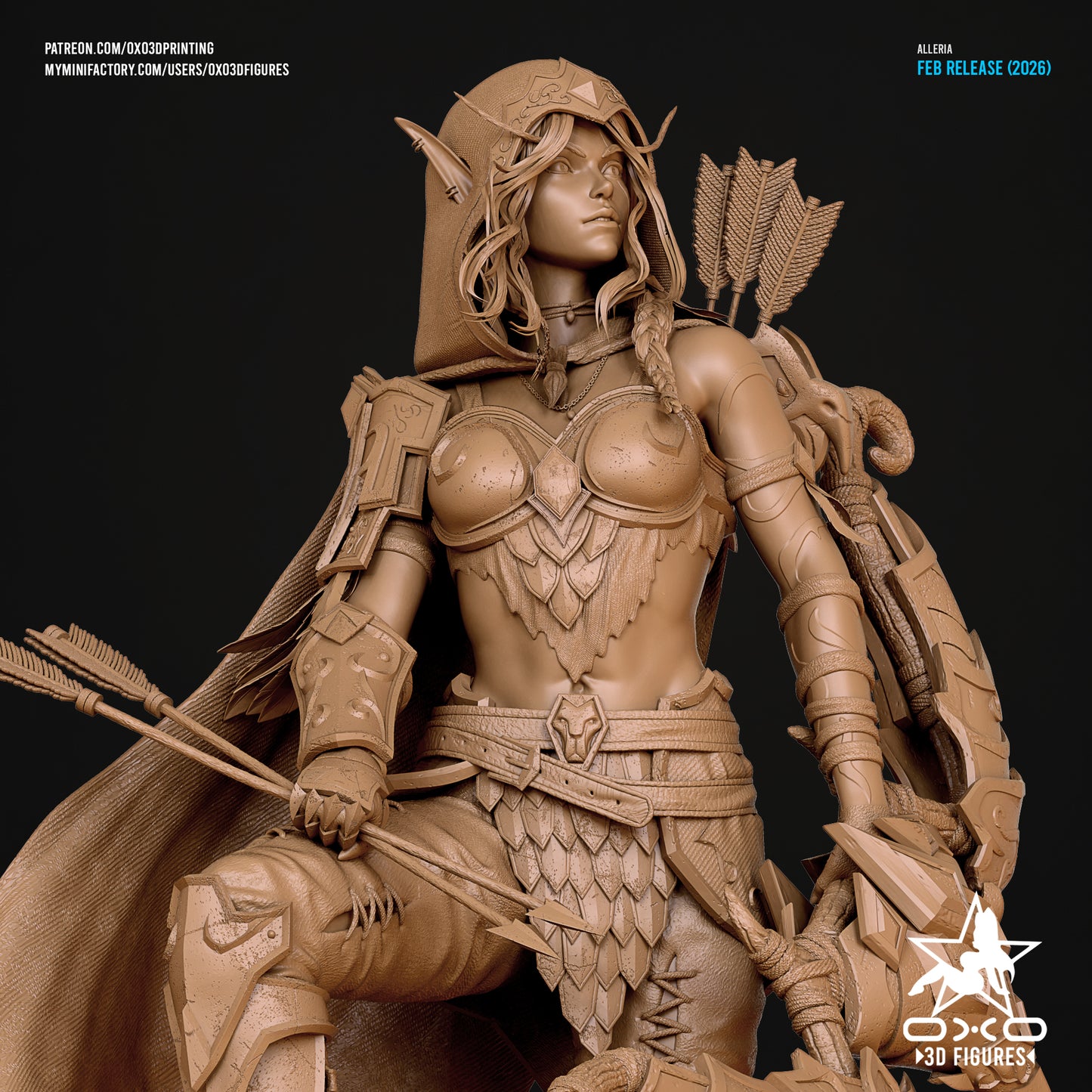 Alleria Windrunner - OXO3D