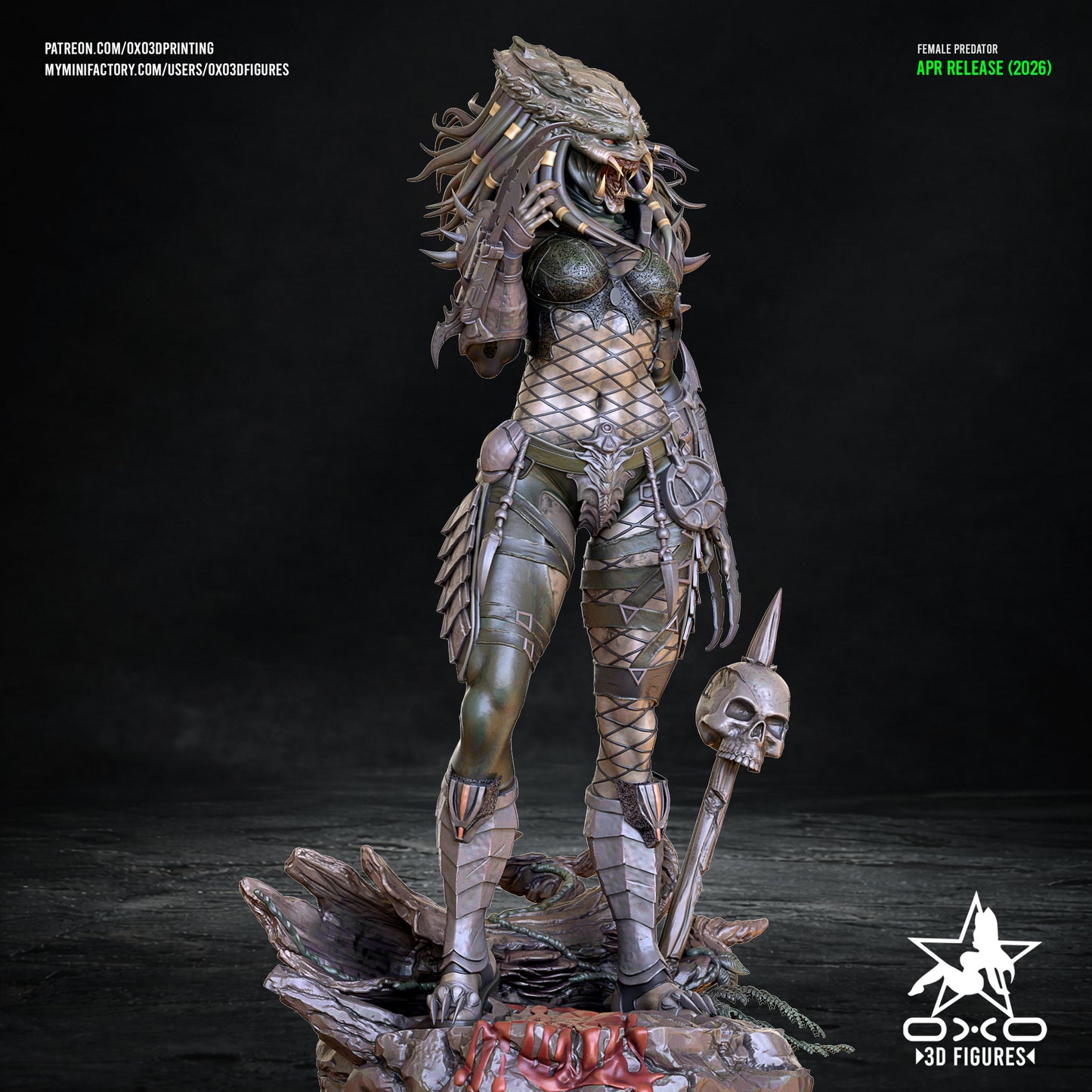 Female Predator - OXO3D