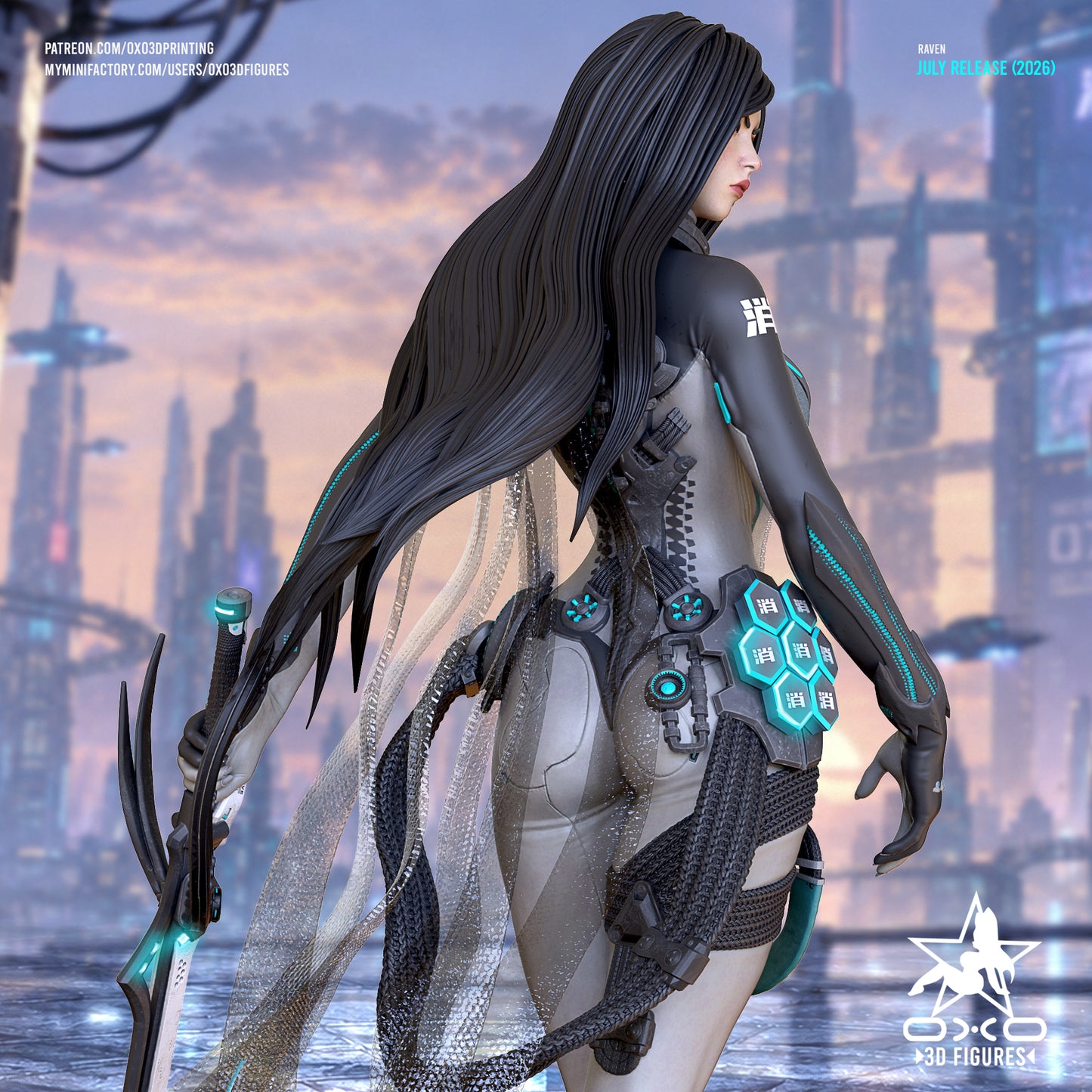 Raven - OXO3D
