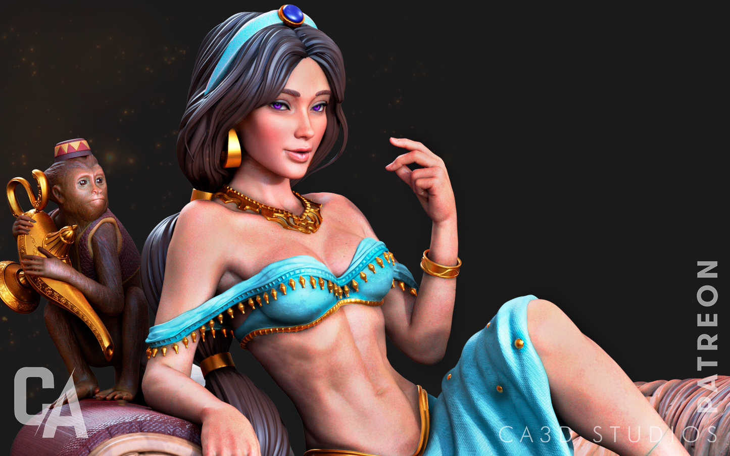 Jasmine - CA 3D Studios