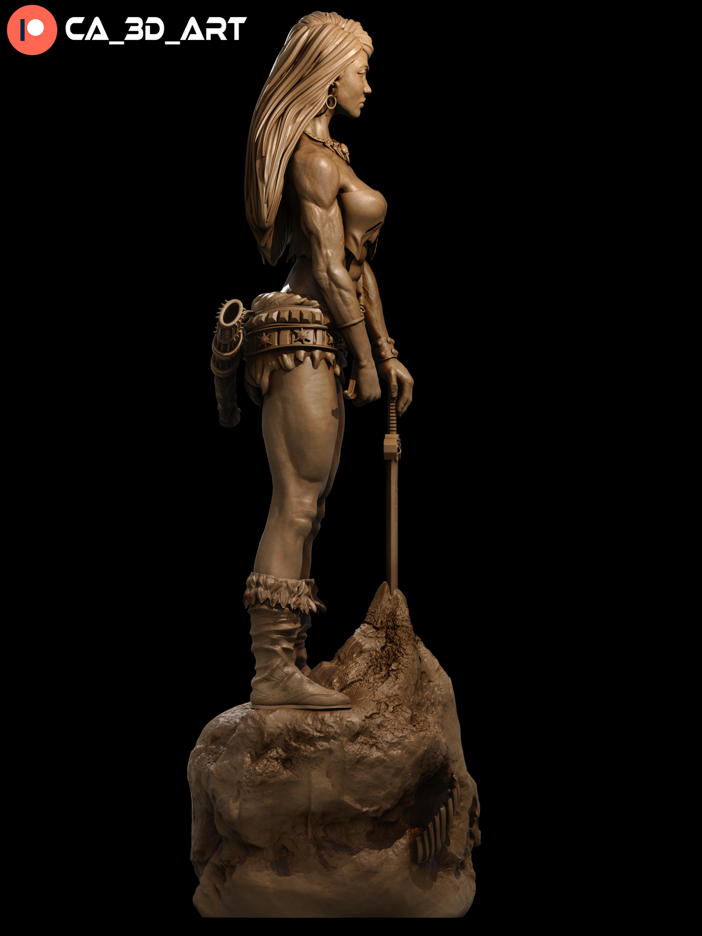 Female Conan - CA 3D Studios