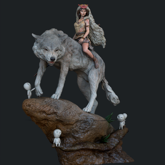 Princess Mononoke - CA 3D Studios