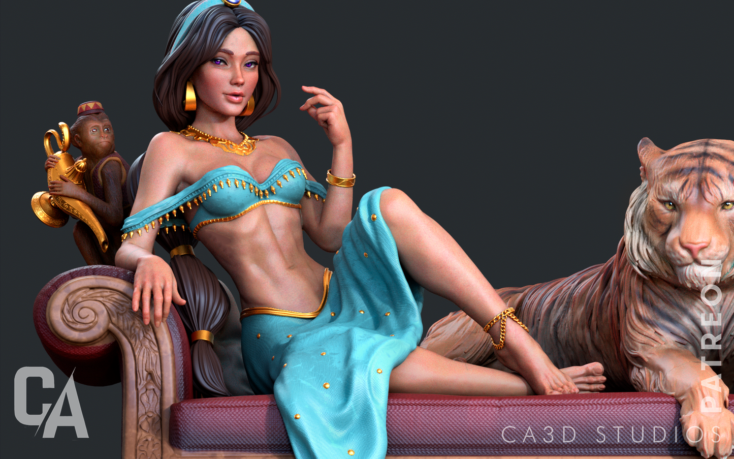 Jasmine - CA 3D Studios