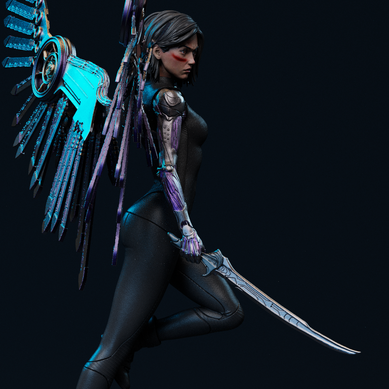 Alita Battle Angel v1- CA 3D Studios