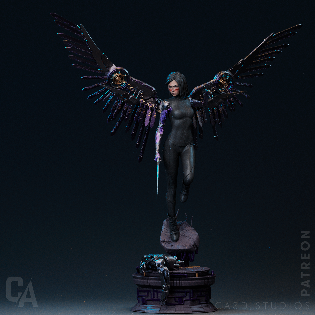 Alita Battle Angel v1- CA 3D Studios